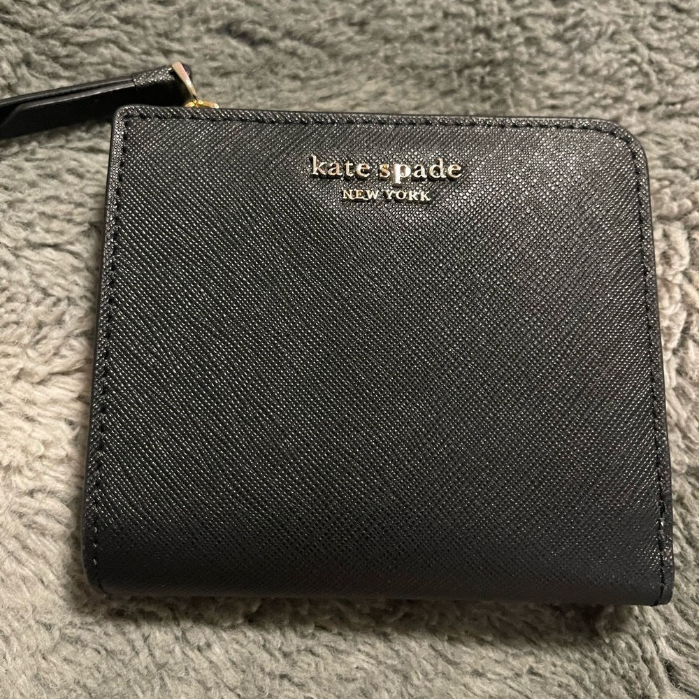 Kate Spade Mini Wallet in Black
